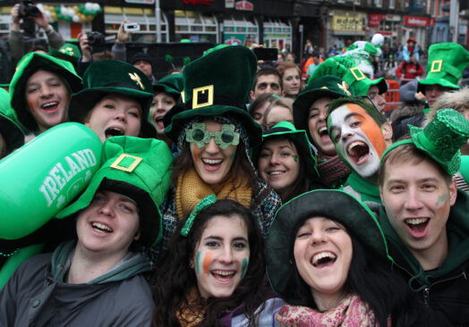 St Patricks Parade Day