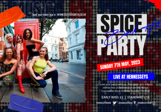 Live Spice Girls Tribute – Kings Coronation Bank Holiday