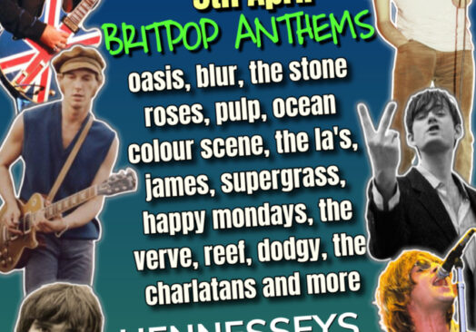 Britpop United Easter Sunday 9th April