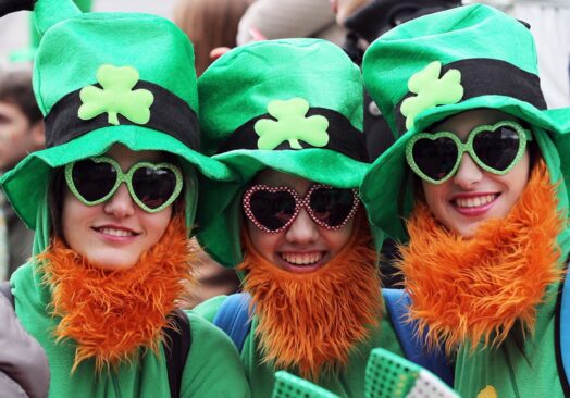 St Patricks Parade Day