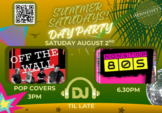 Summer Saturdays – 2nd August