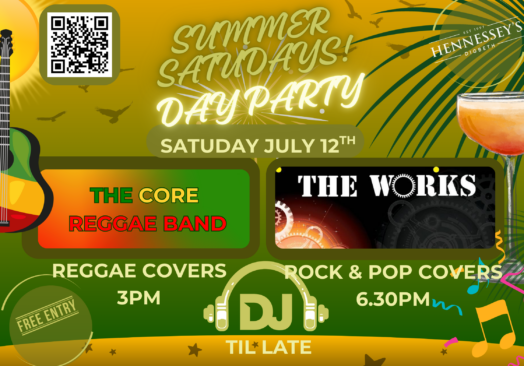Summer Saturdays – 12th July