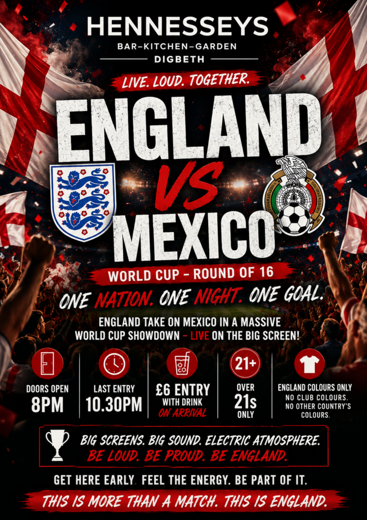 England vs Mexico